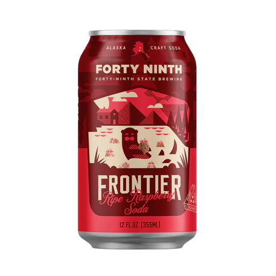 Frontier Alaska Ripe Raspberry Soda