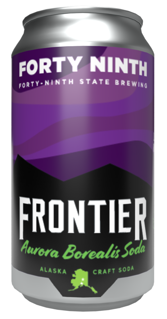 Frontier Alaska Aurora Borealis Soda