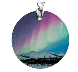 Aurora Glass Ornament