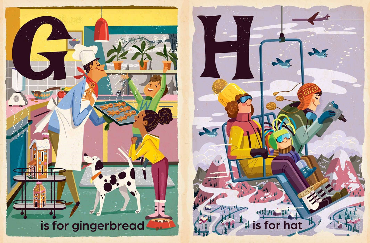 W is for Winter Board Book