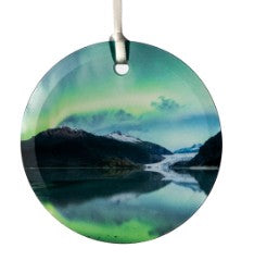 Aurora Glass Ornament