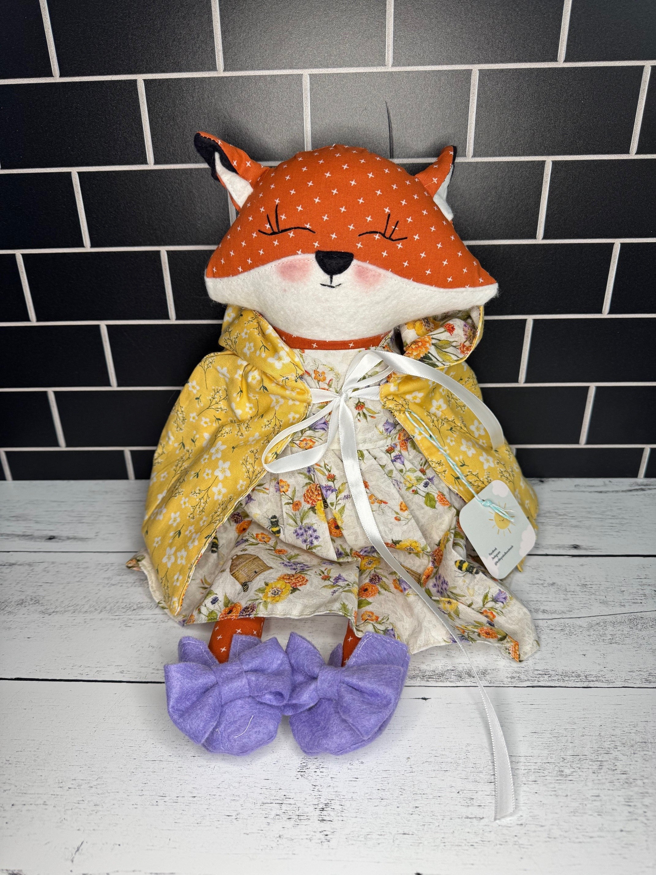 Alaskan Handmade Heirloom Fox Dolls