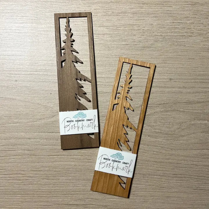 Silhouette Wood Bookmark