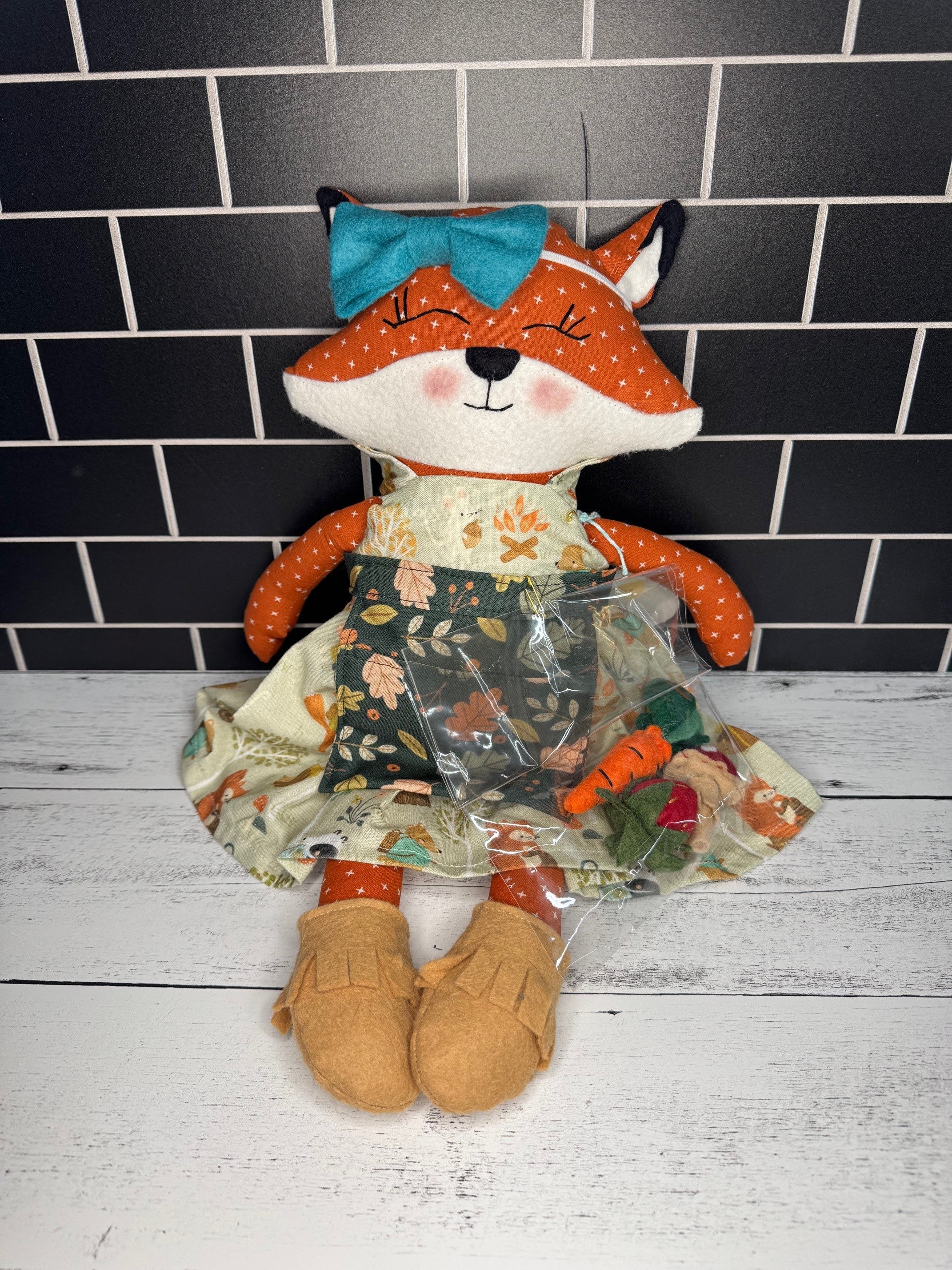 Alaskan Handmade Heirloom Fox Dolls