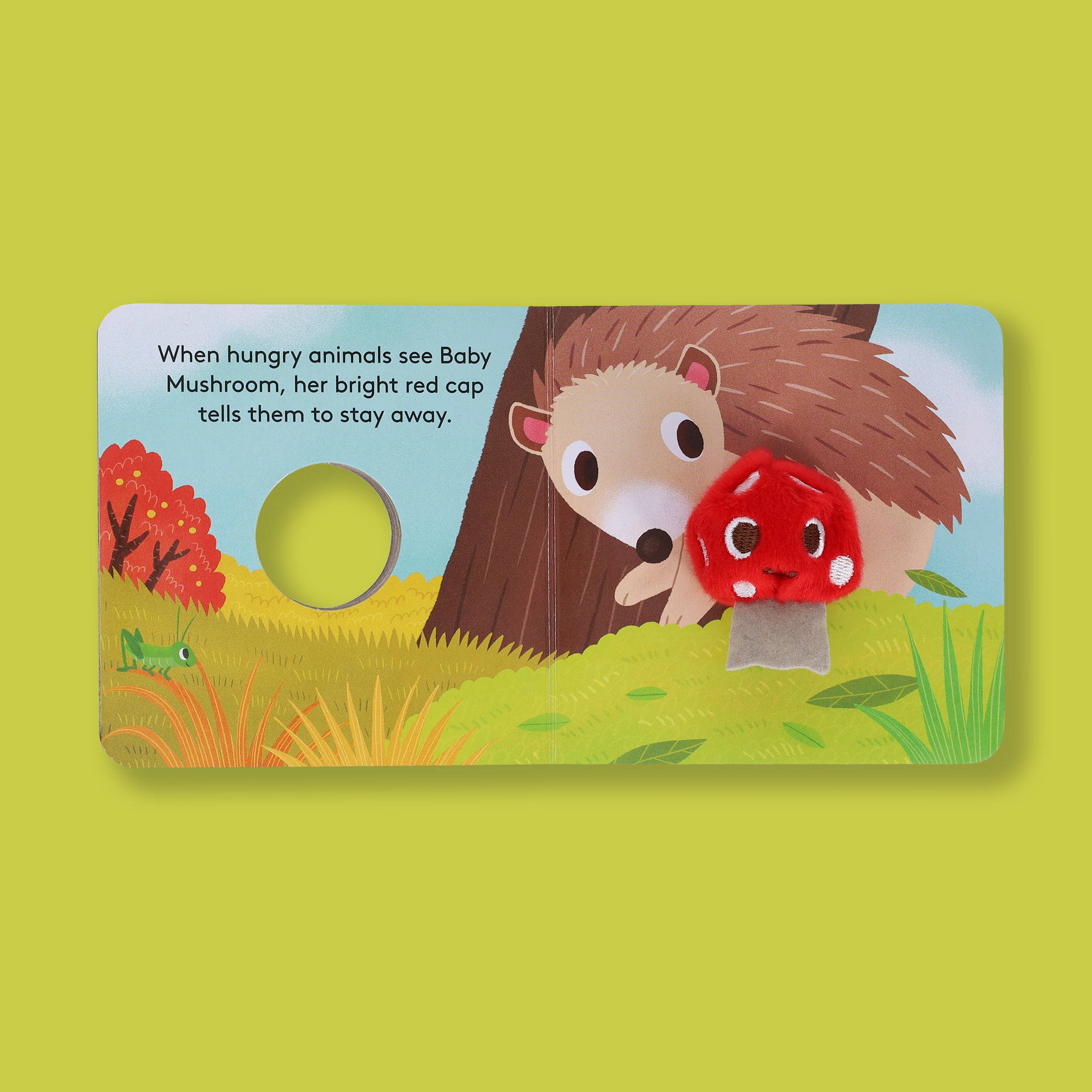 Baby Mushroom: Finger Puppet Book