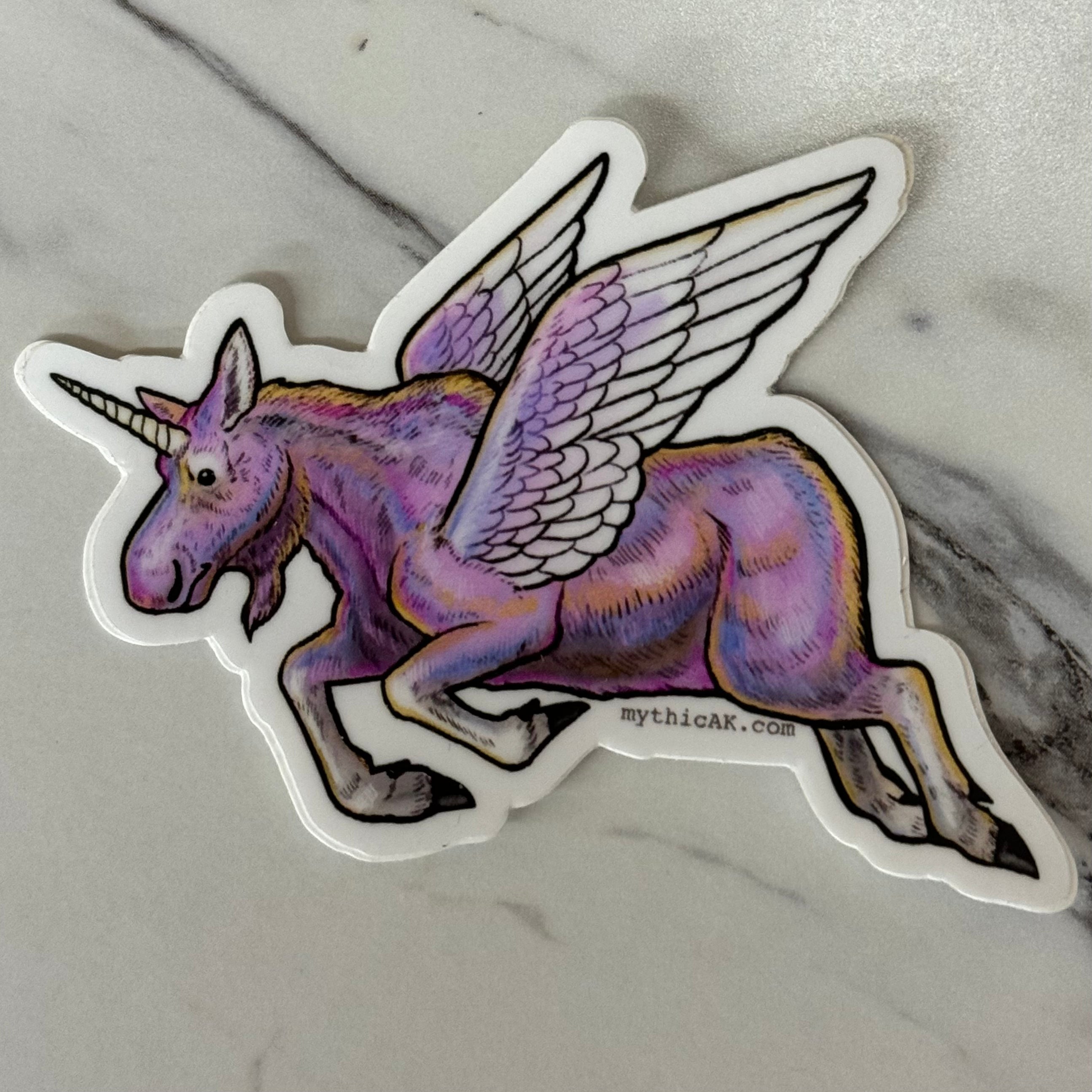 Mythic Alaska Sticker