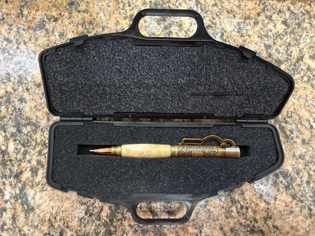 Antler Bolt Action Pen & Case