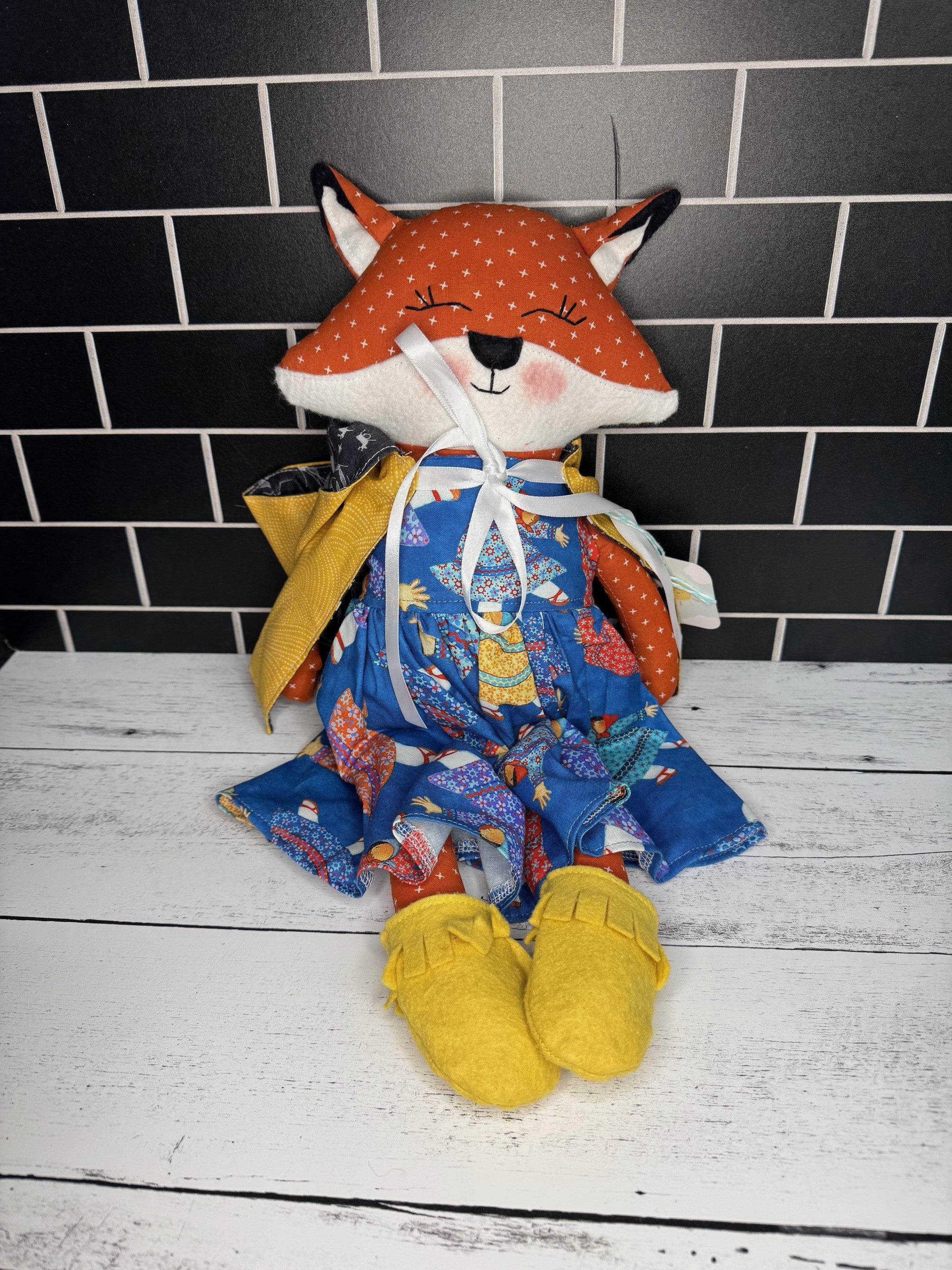 Alaskan Handmade Heirloom Fox Dolls