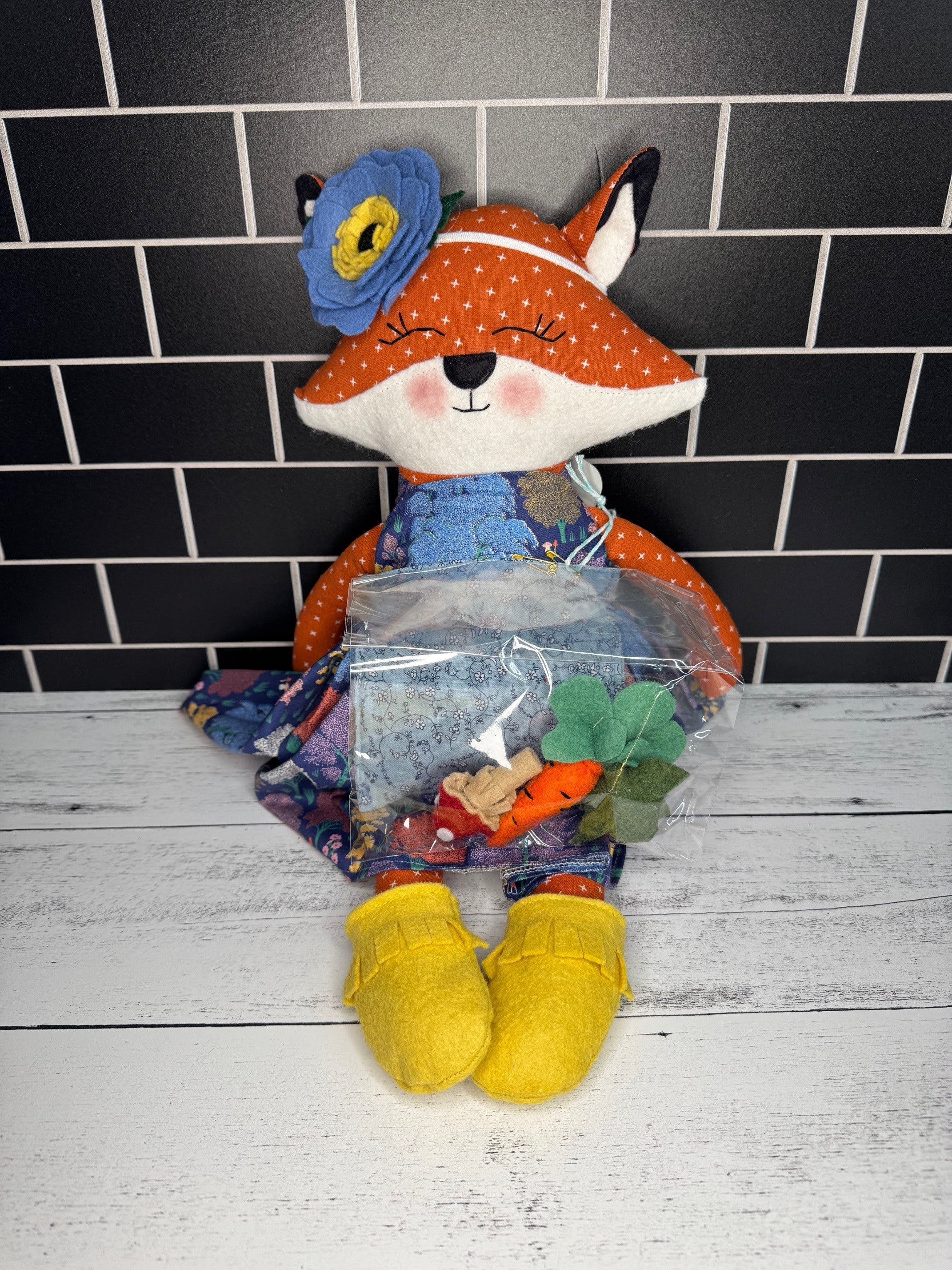 Alaskan Handmade Heirloom Fox Dolls