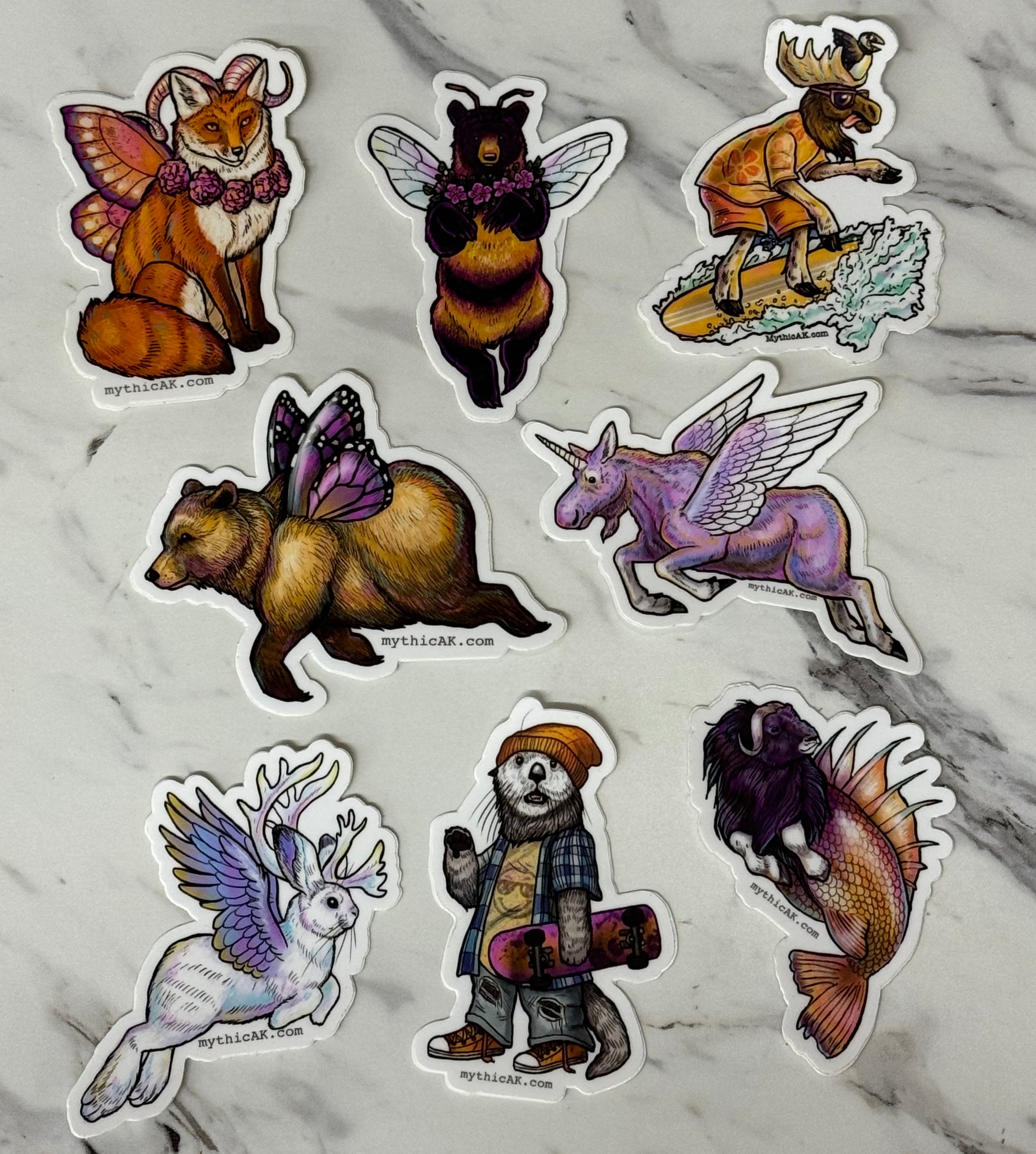 Mythic Alaska Sticker