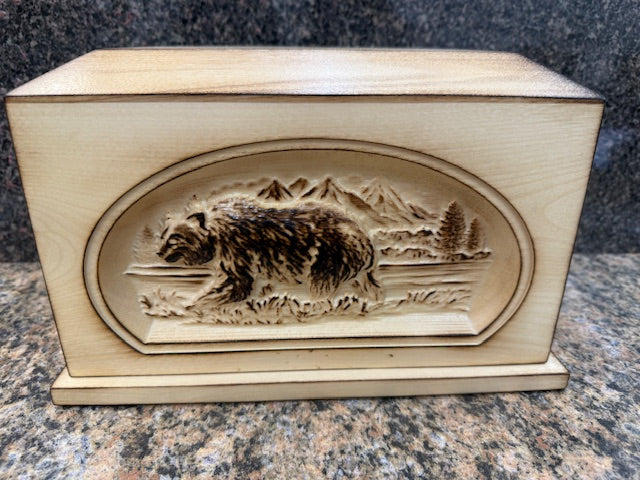 Wood Urn