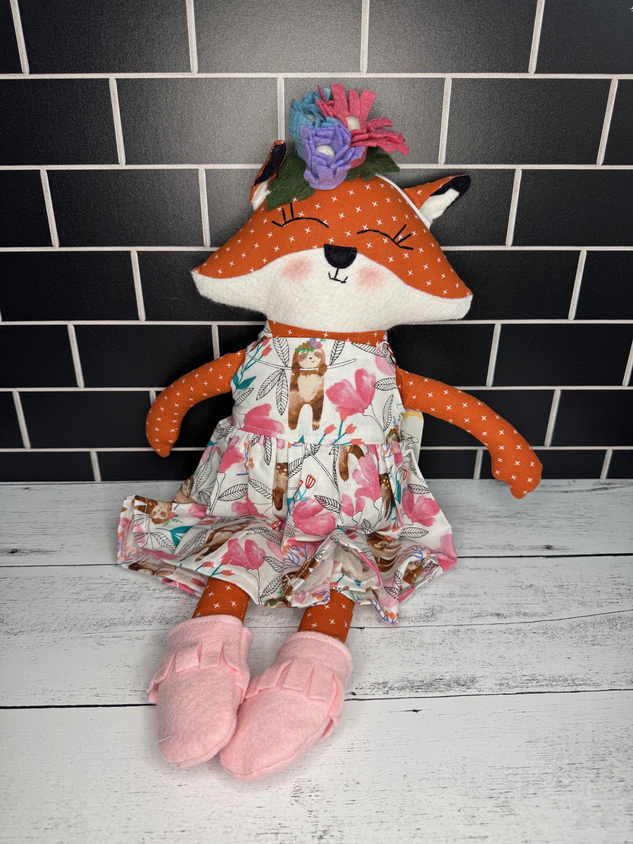 Alaskan Handmade Heirloom Fox Dolls