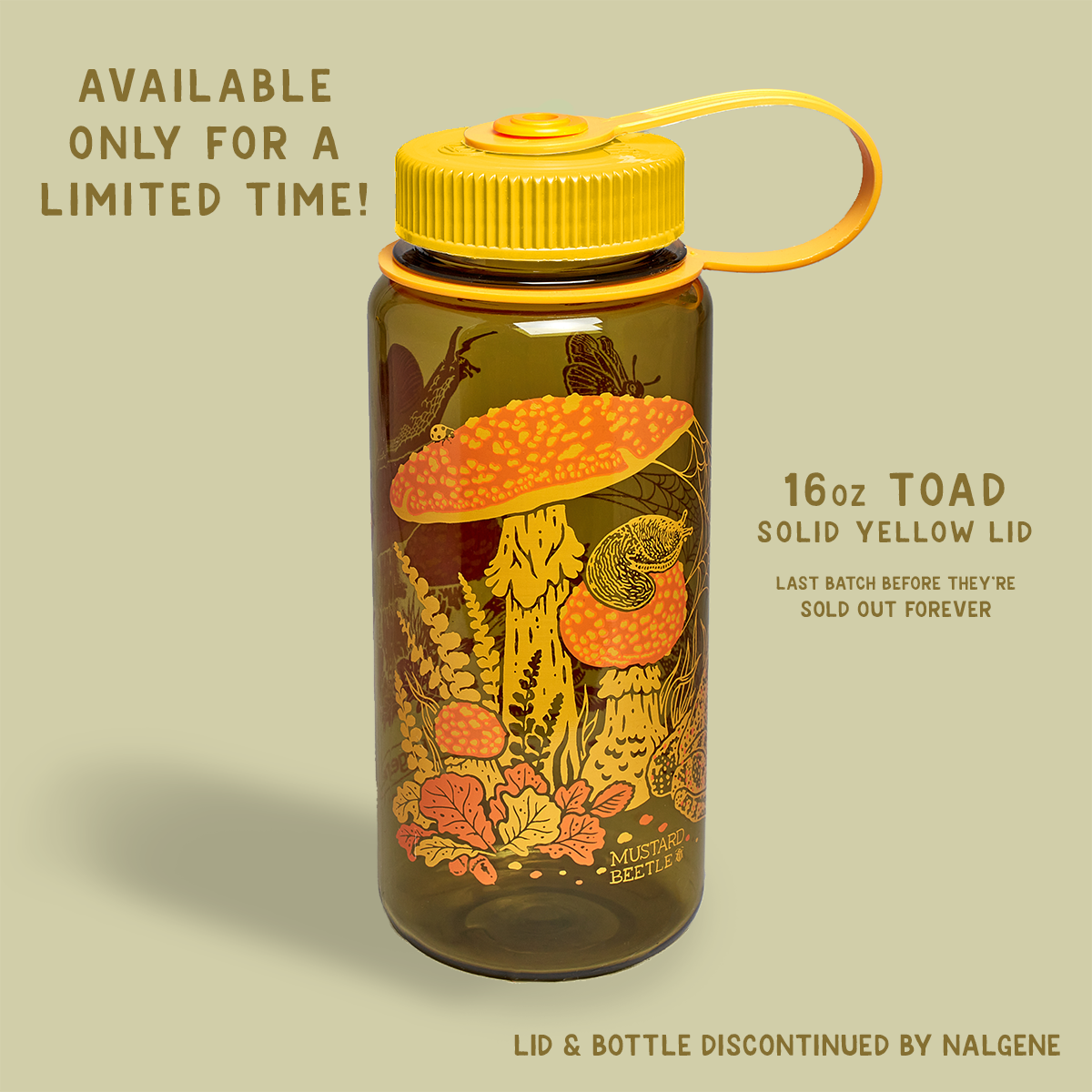 16oz Wide Mouth Nalgene Water Bottles
