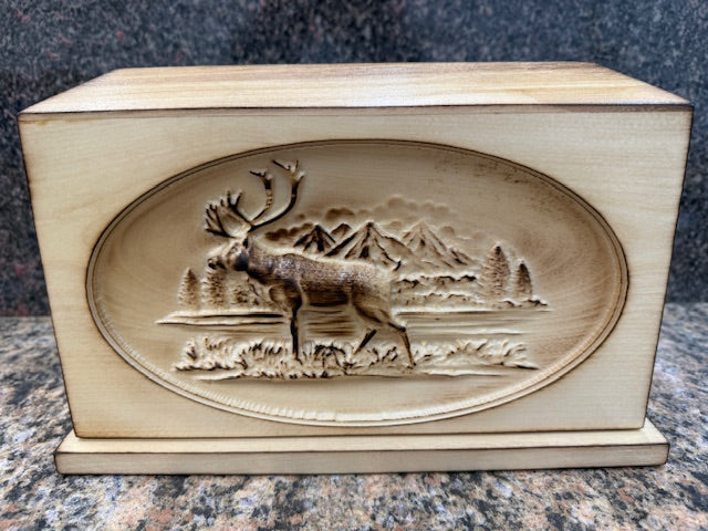 Wood Urn