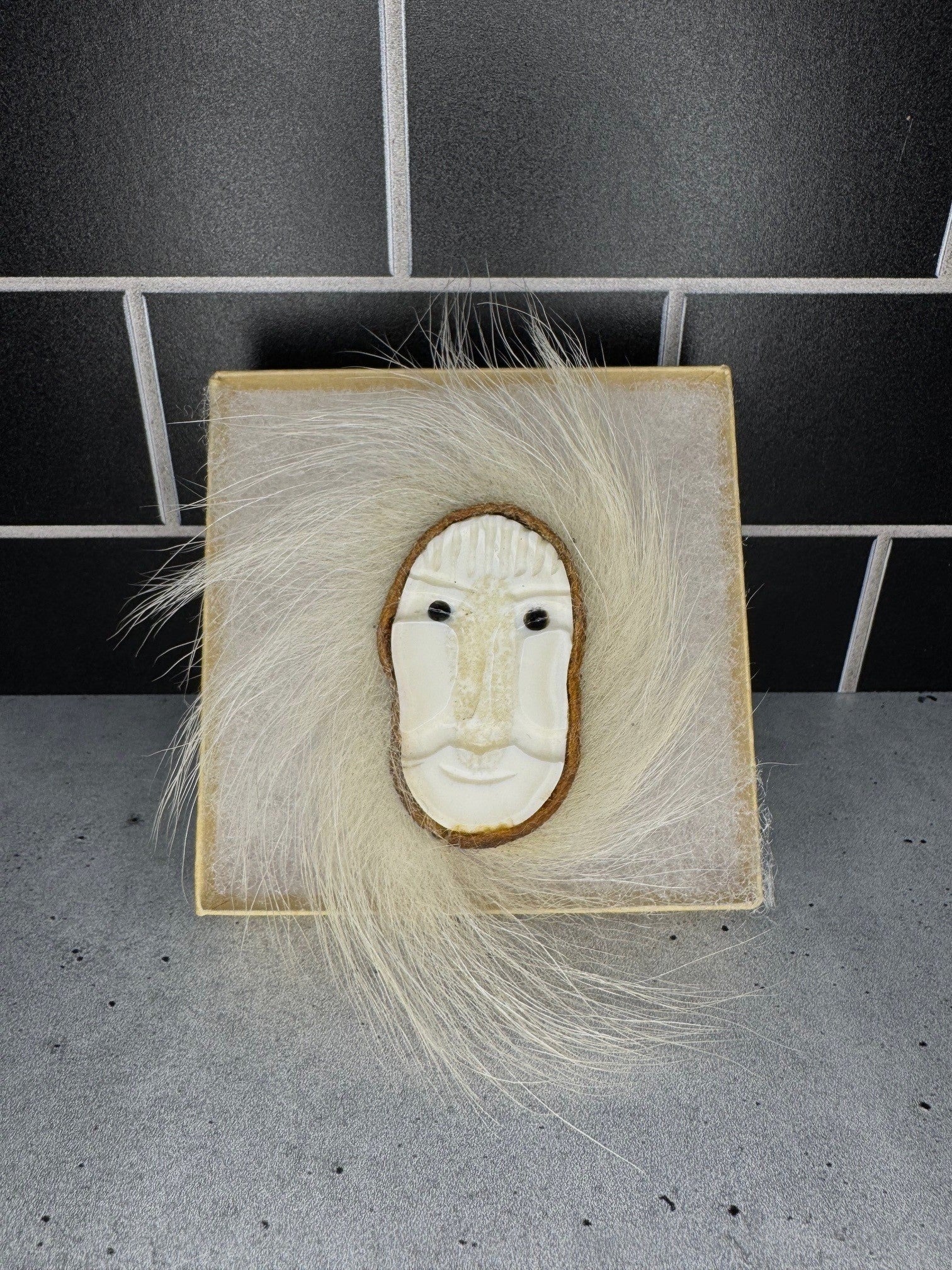 Nayokpuk Ivory Mask Carvings