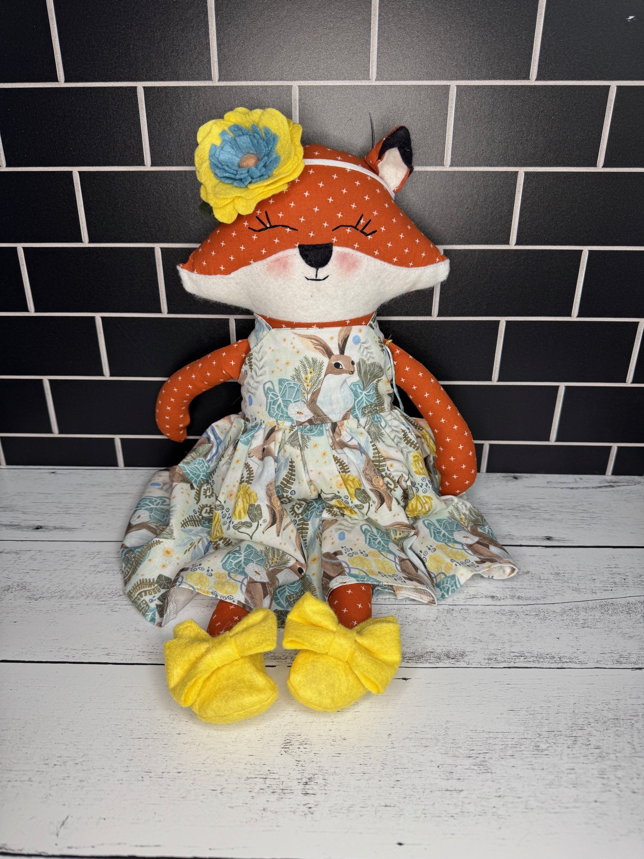 Alaskan Handmade Heirloom Fox Dolls