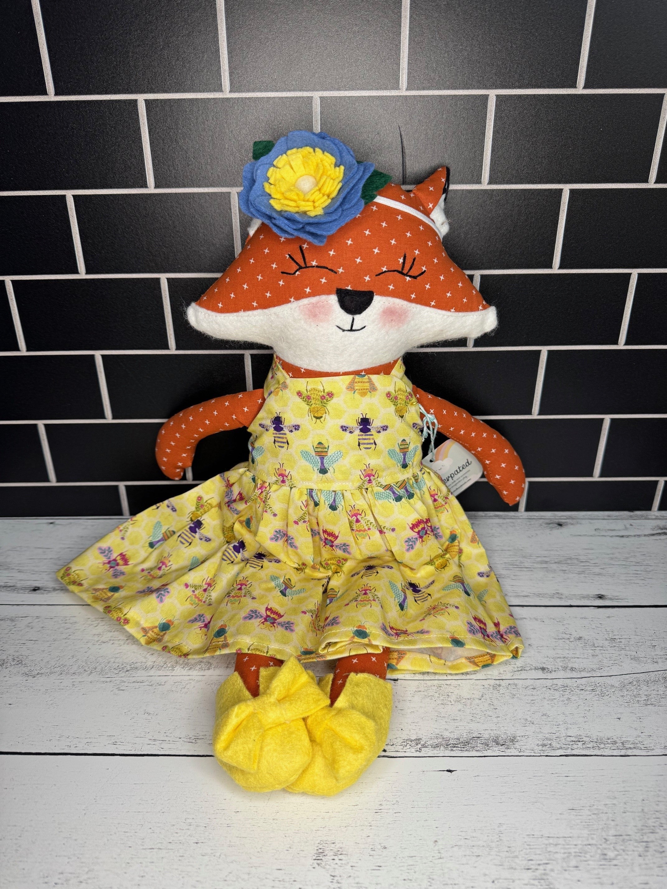 Alaskan Handmade Heirloom Fox Dolls