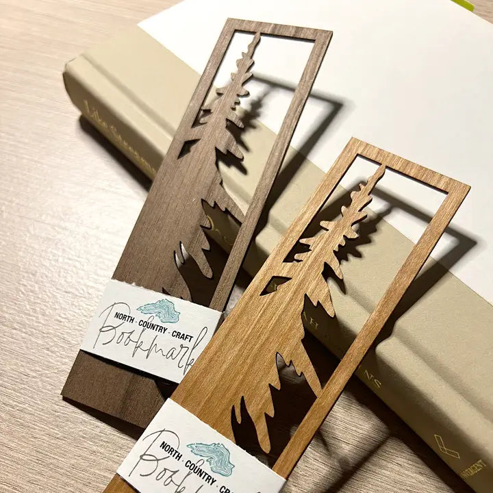 Silhouette Wood Bookmark