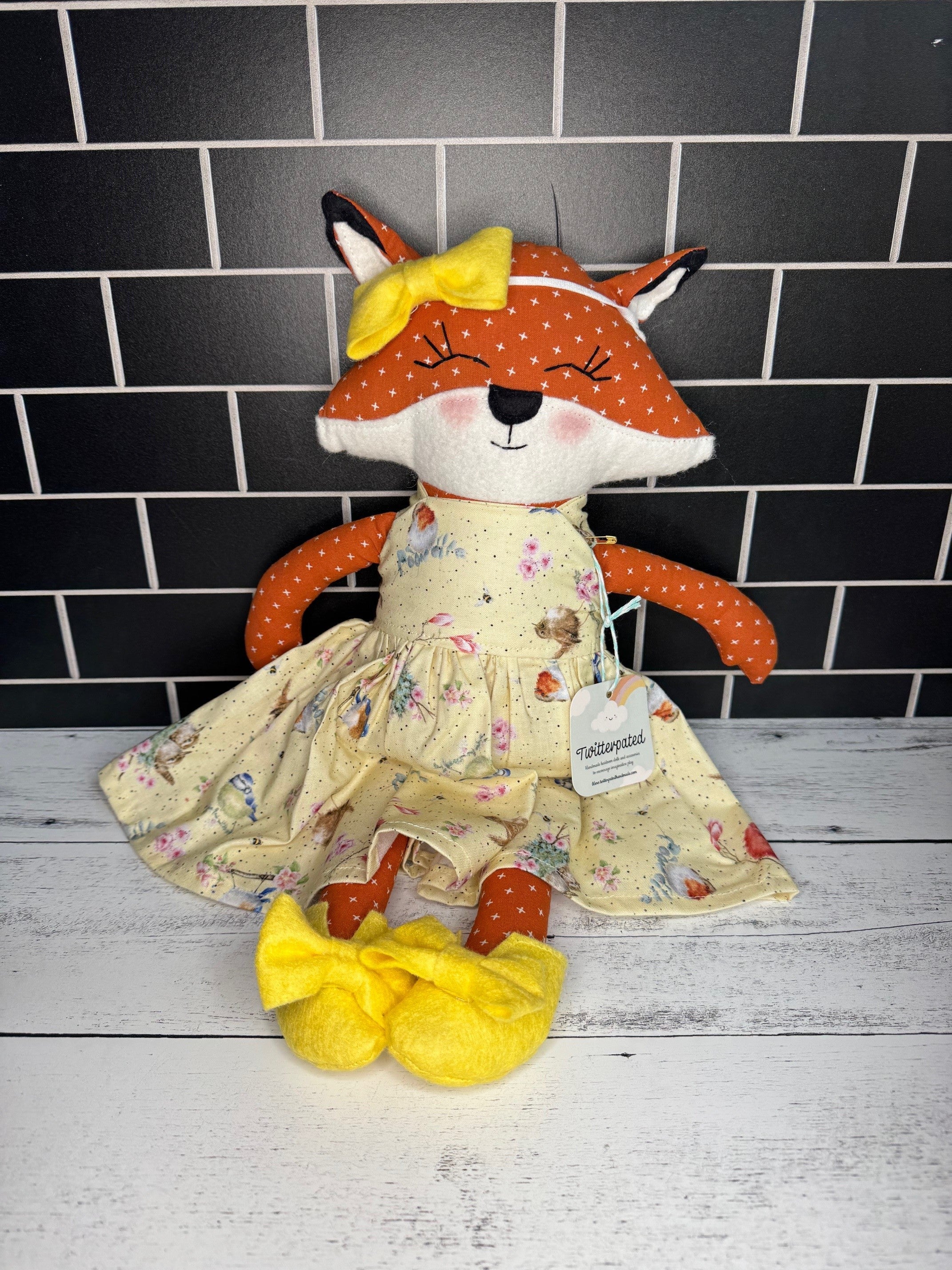 Alaskan Handmade Heirloom Fox Dolls