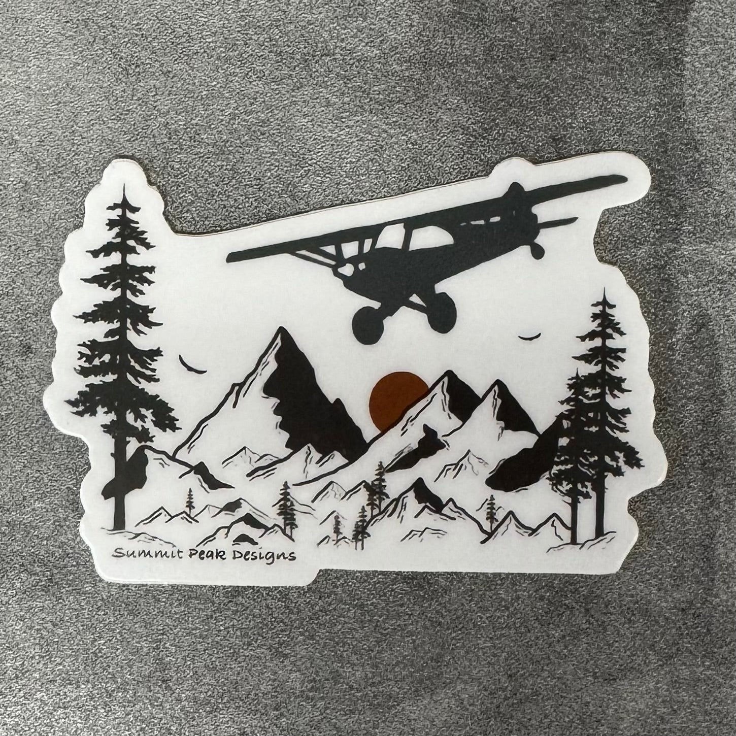 Summit Peak Sticker