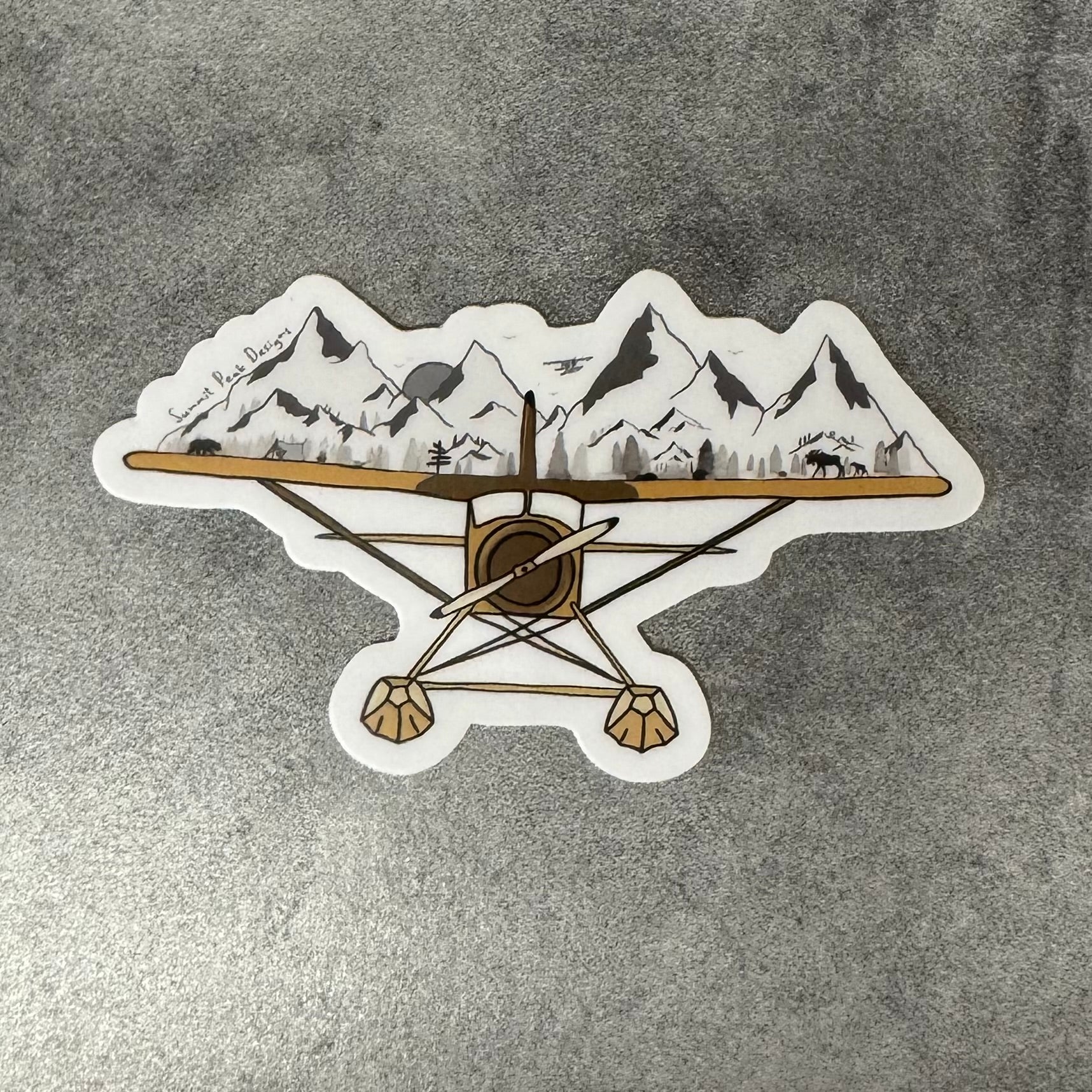 Summit Peak Sticker