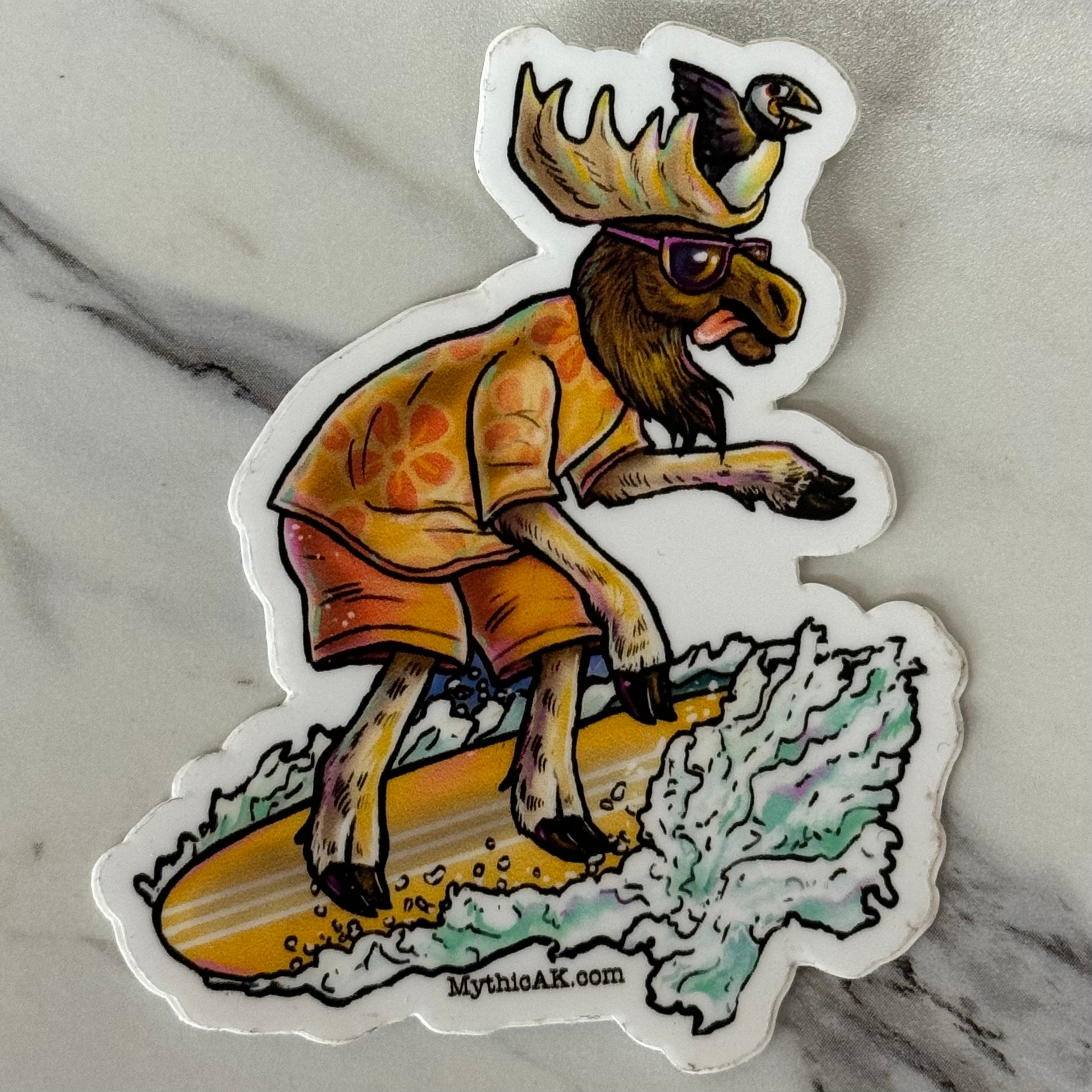 Mythic Alaska Sticker