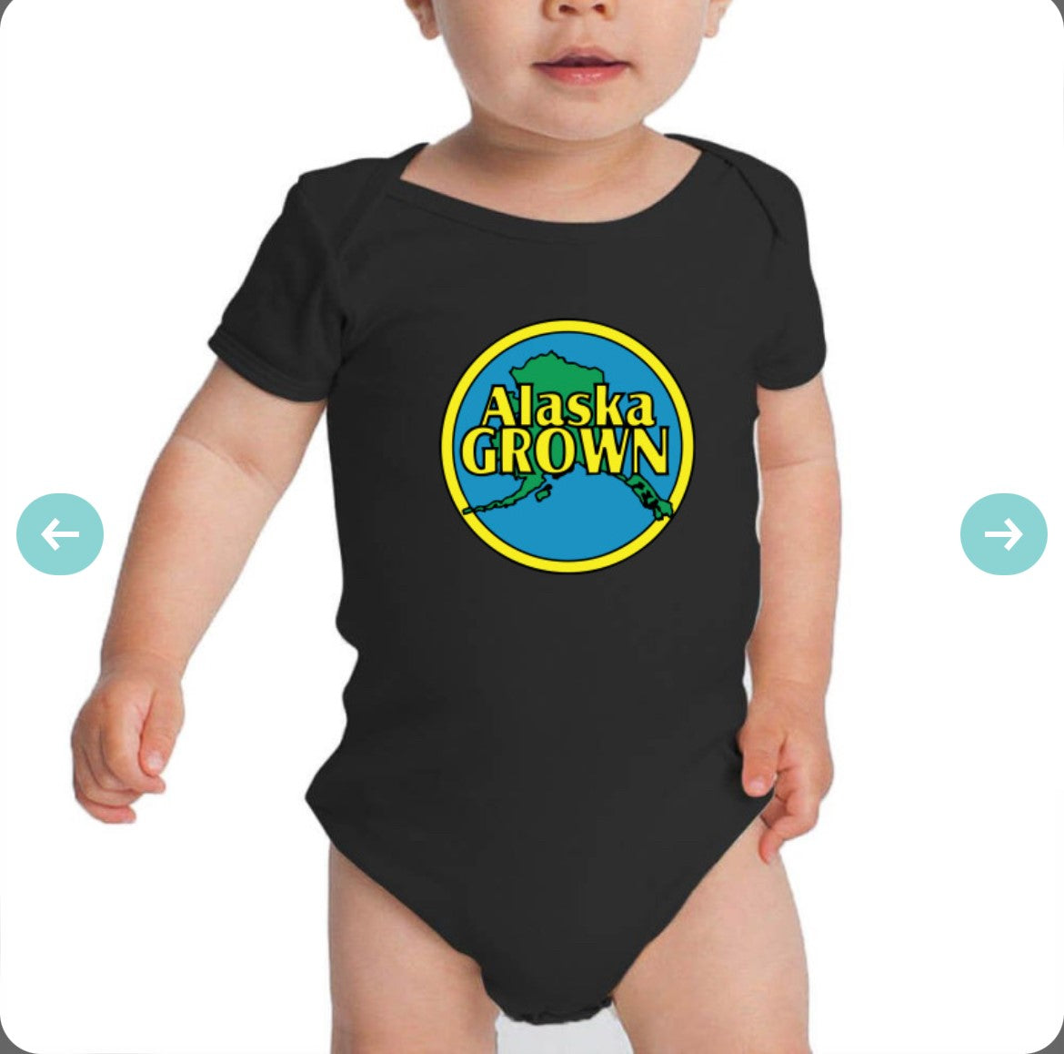 Alaska Grown Infant Bodysuits