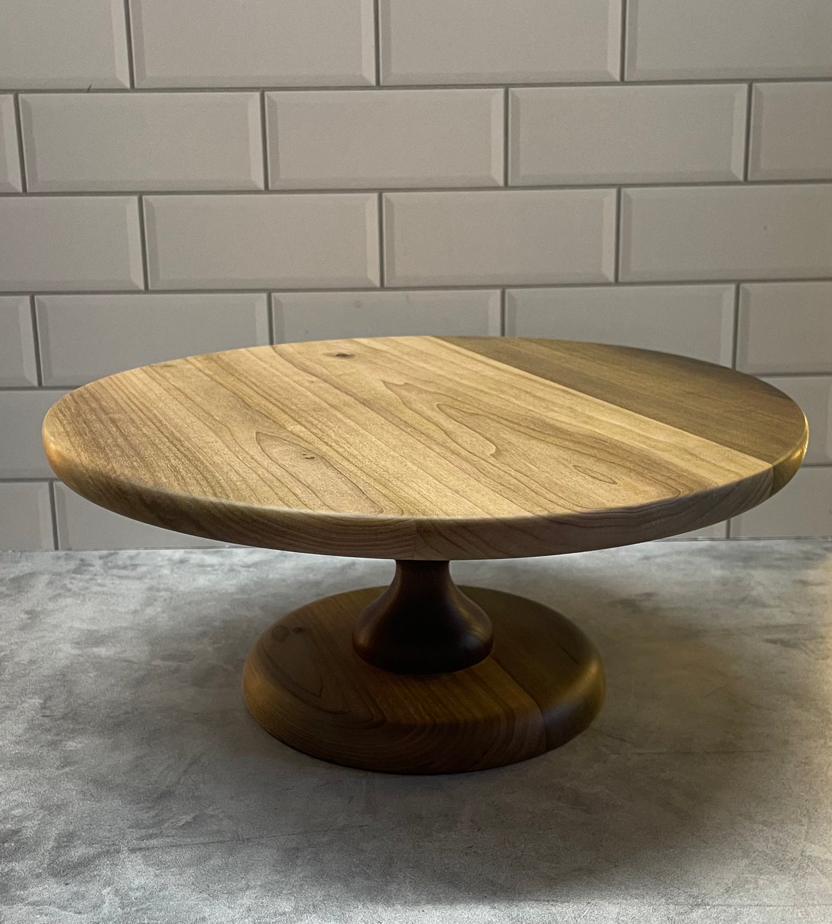 Wood Cake Stand