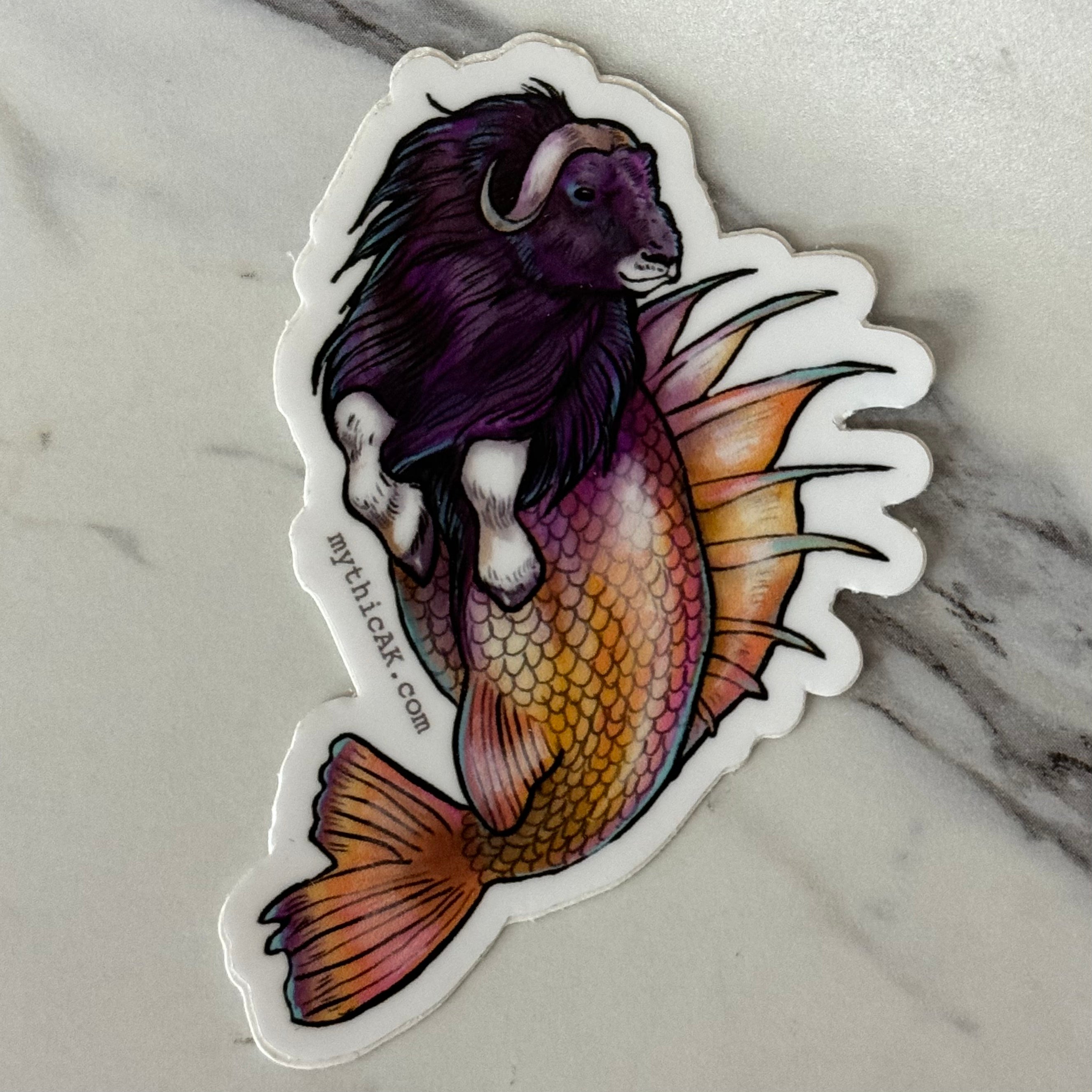 Mythic Alaska Sticker