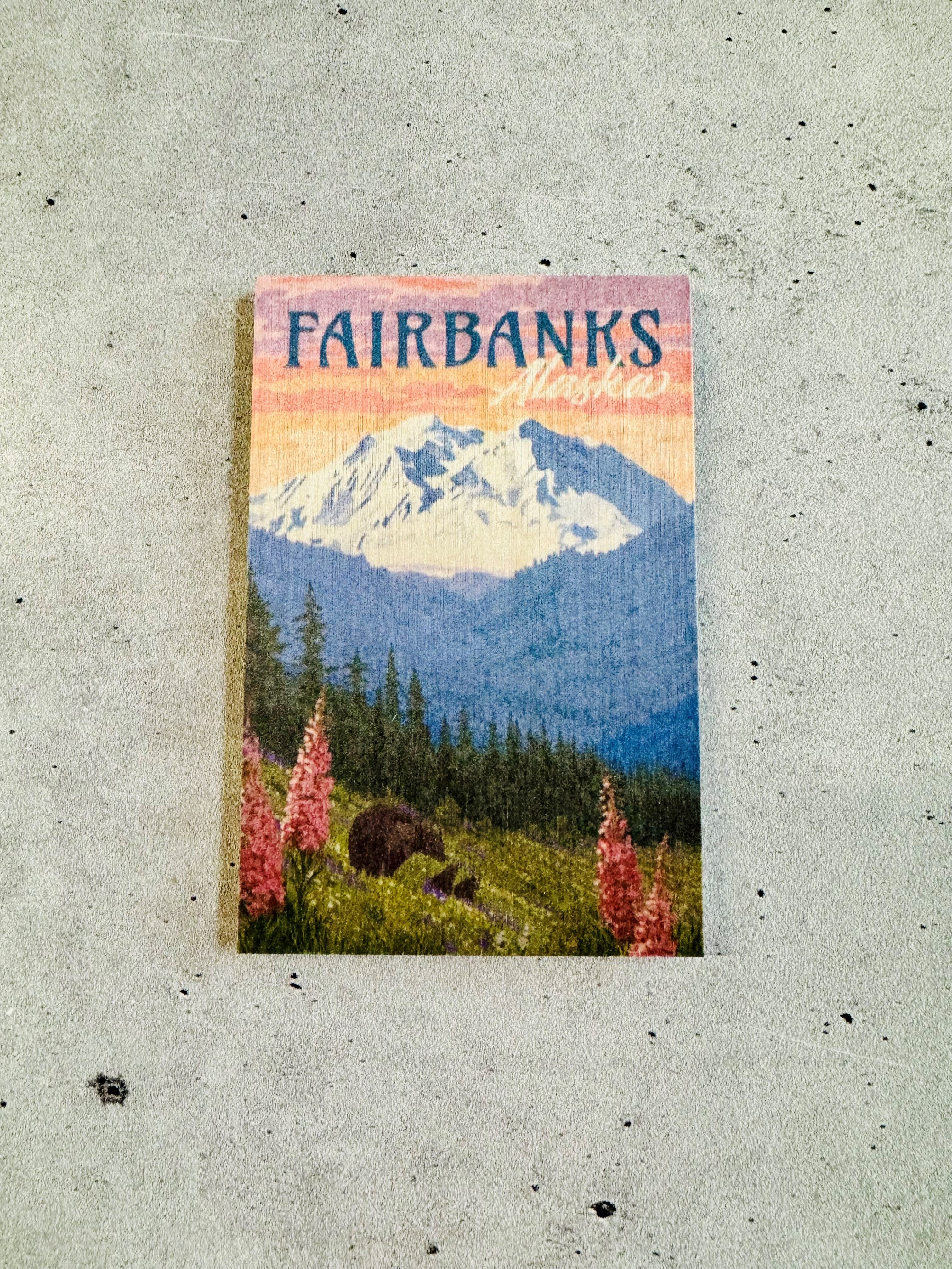 Fairbanks, Alaska Magnets
