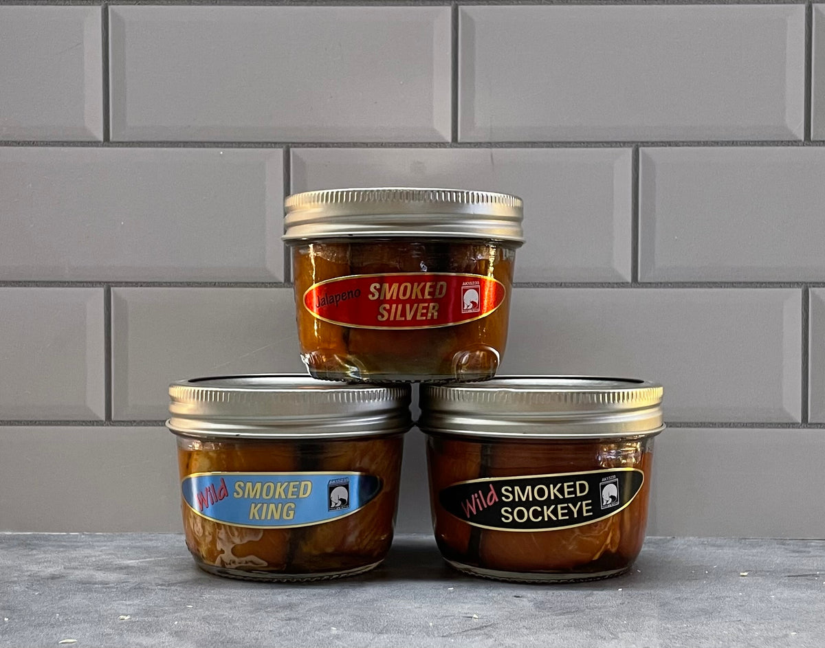 Wild Smoked Salmon Jar