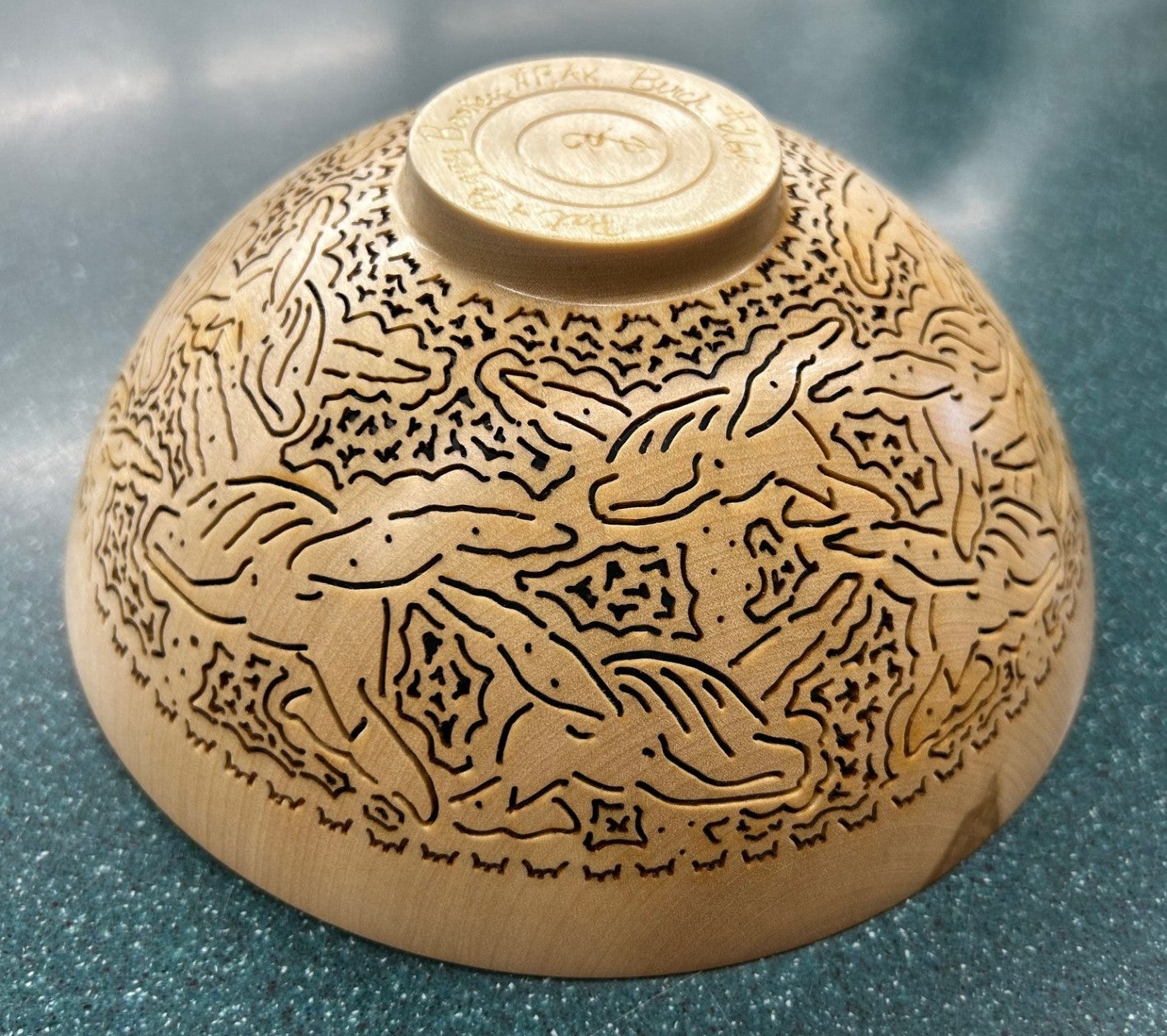 Bookey Carved Wood Bowls