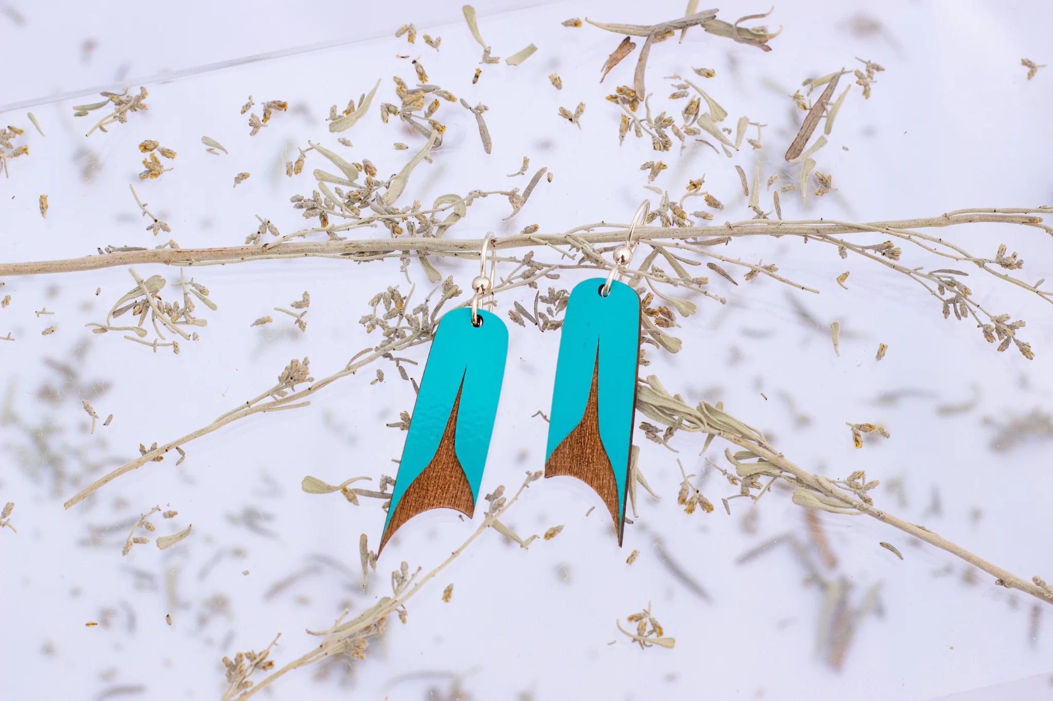 Trickster Wood Earrings