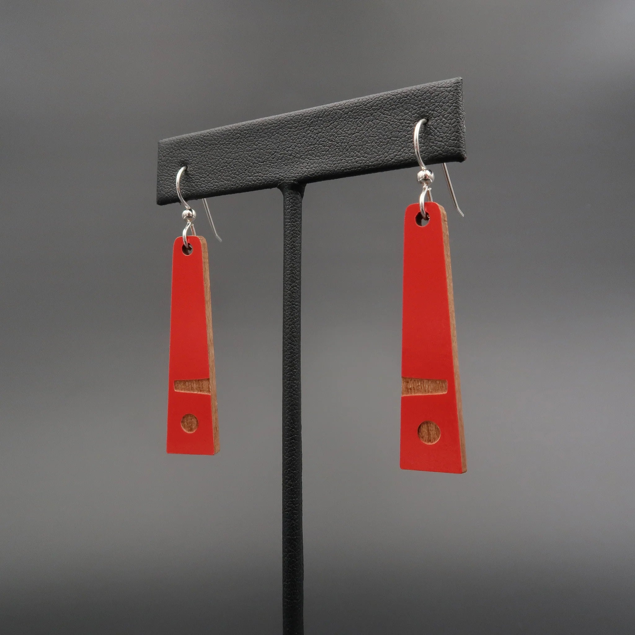 Trickster Wood Earrings