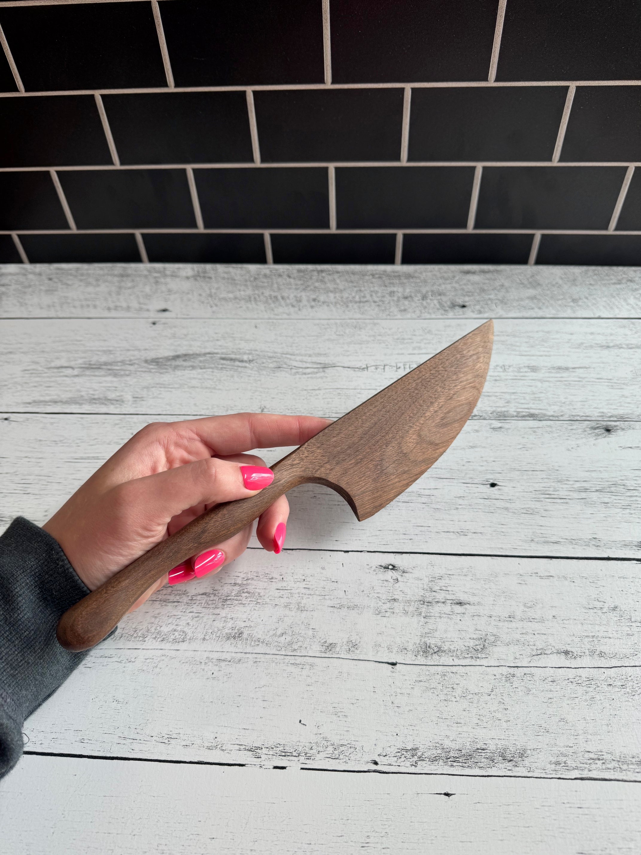 Make It Slow Wood Knife