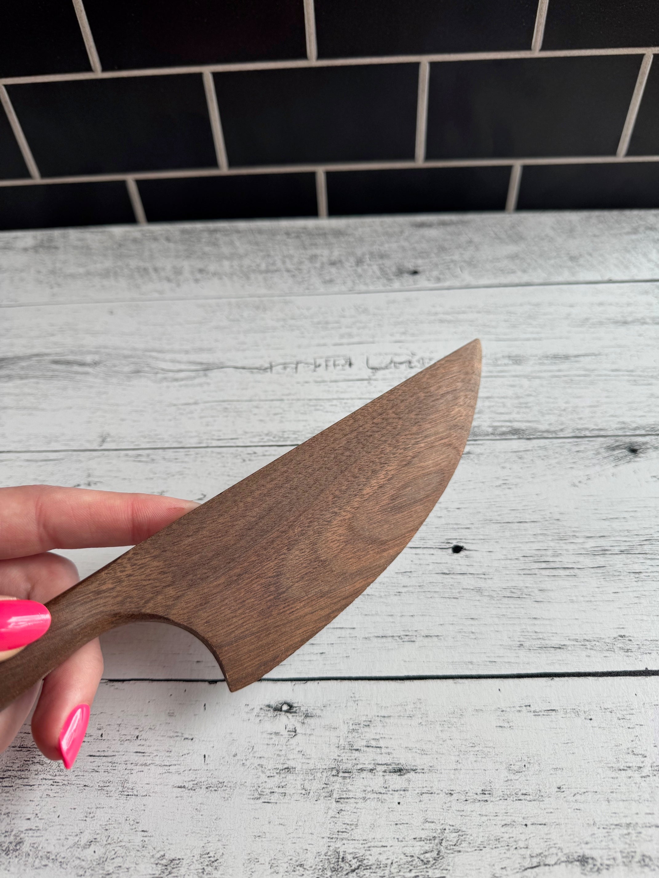 Make It Slow Wood Knife