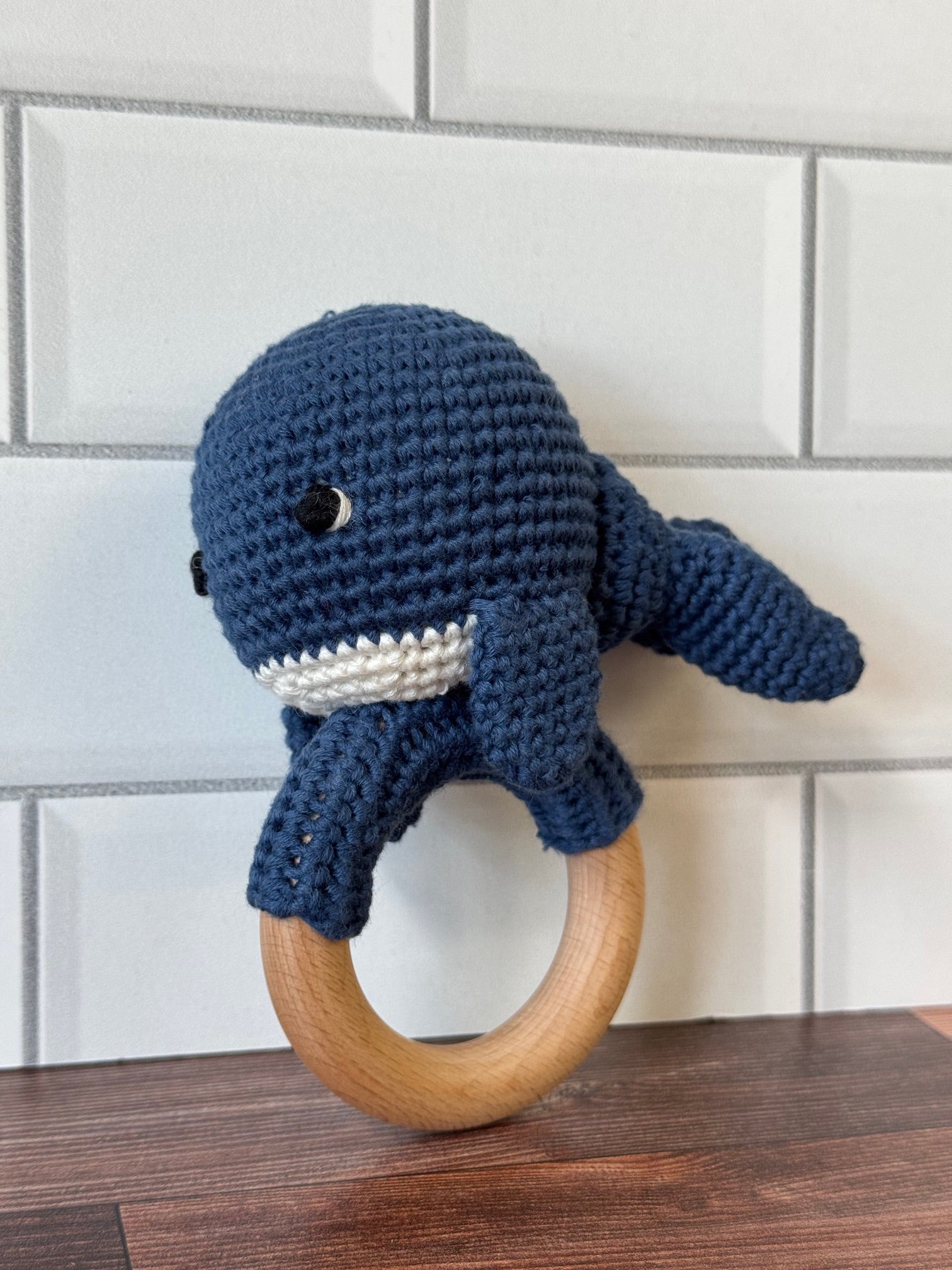 Handmade Teething Rattle