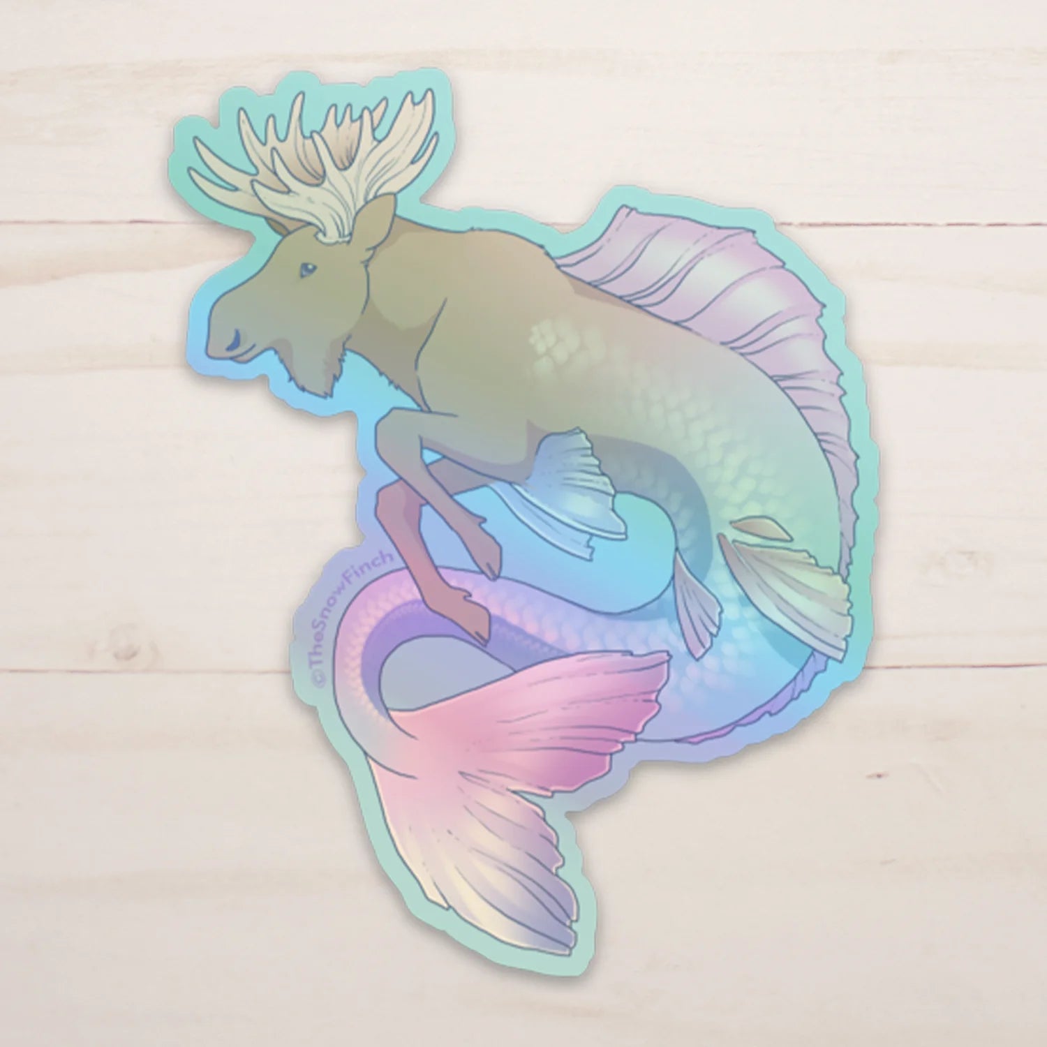 The Snow Finch Stickers