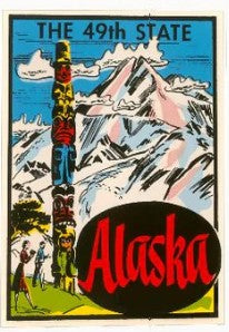 Found Image Press Magnet