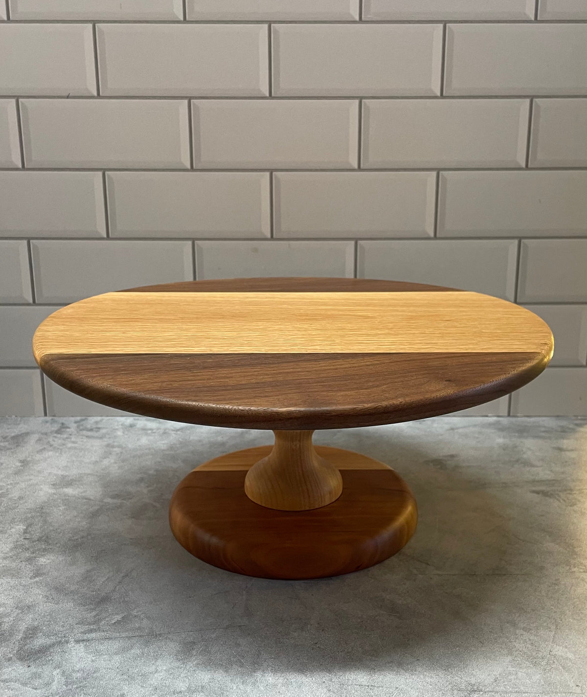 Wood Cake Stand