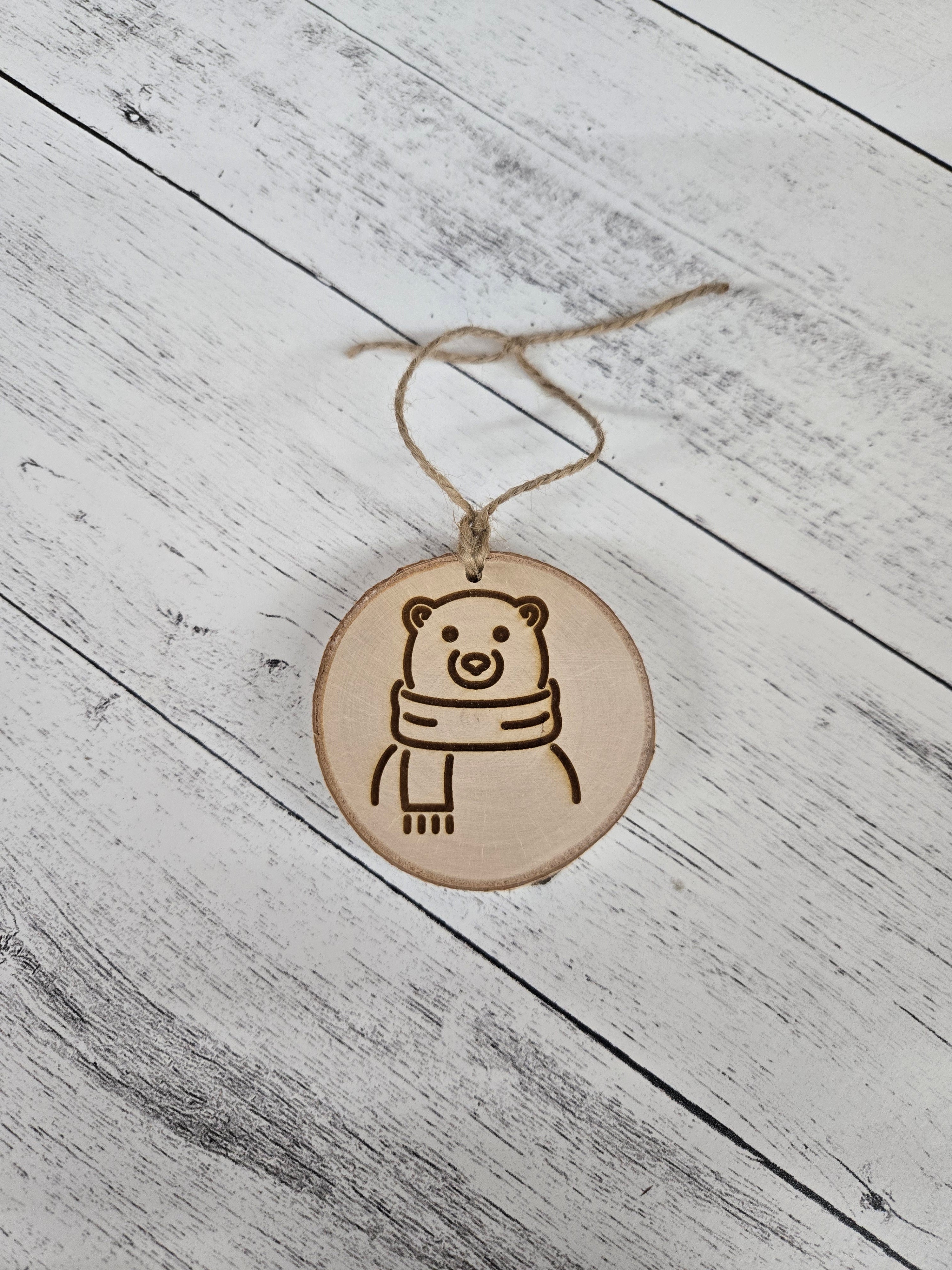 Custom Birch Ornament
