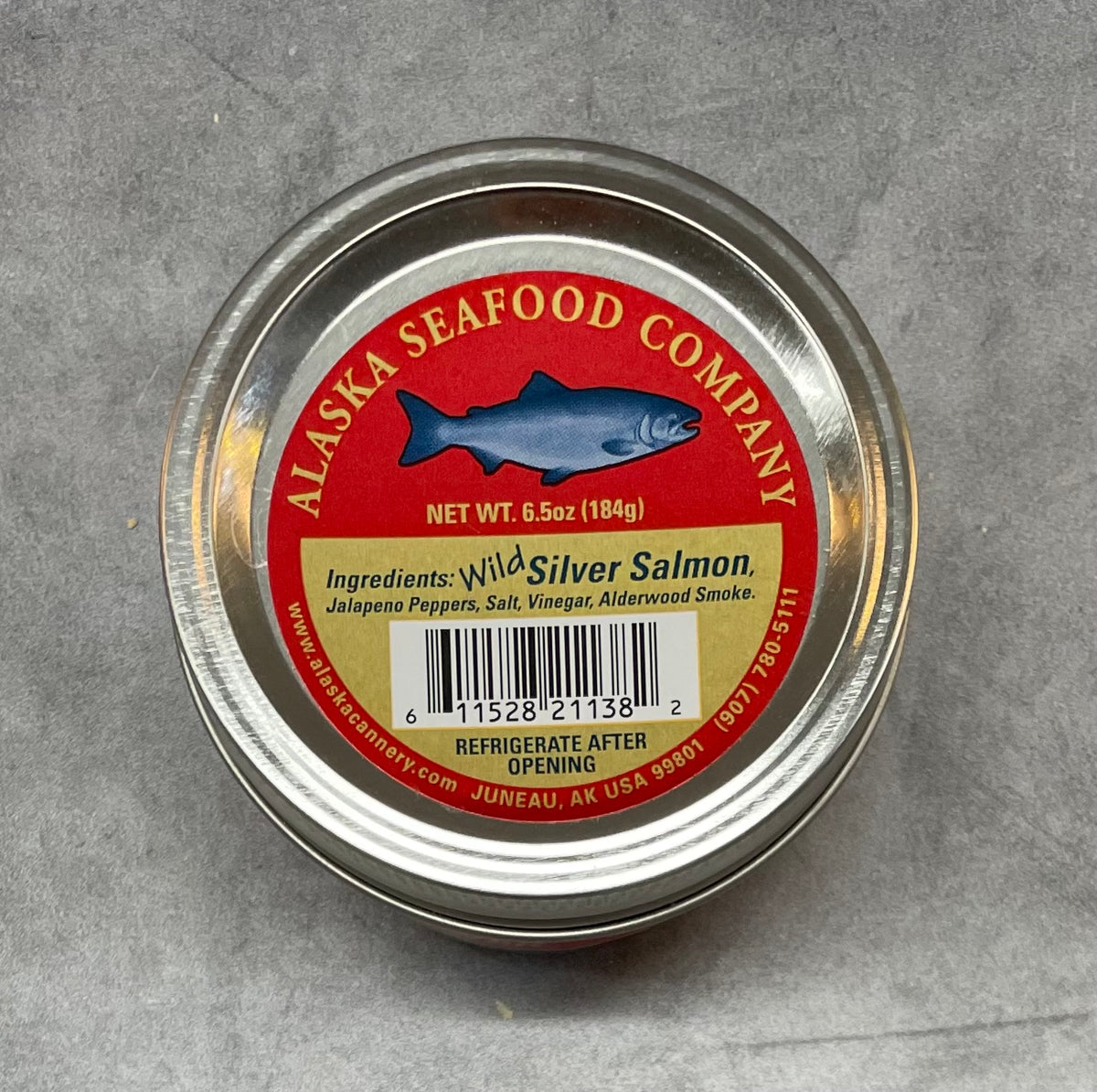 Wild Smoked Salmon Jar