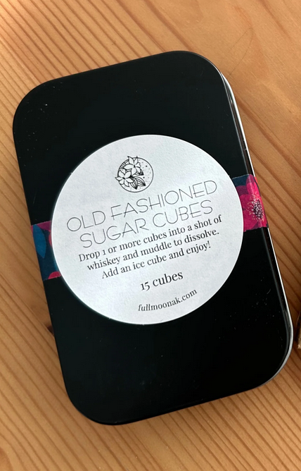 Old Fashioned Sugar Cube Tin