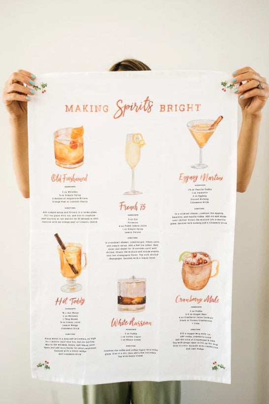 Spirits Bright Tea Towel