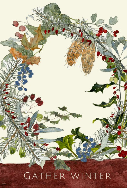 Leafy Lexicon Greeting Card