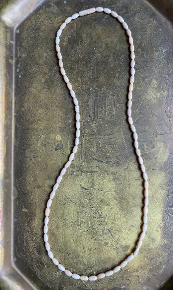 Mammoth Ivory Oval Layering Necklace