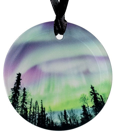 Aurora Glass Ornament