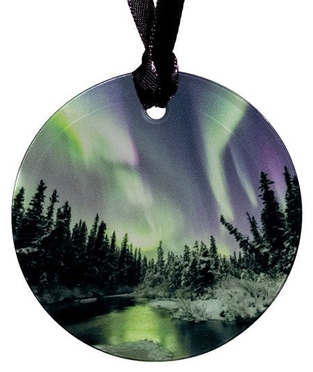 Aurora Glass Ornament