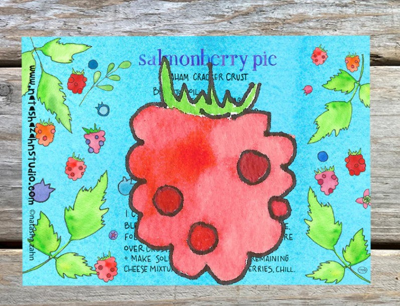 Pie Recipe Greeting Cards