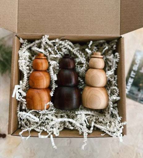 Make It Slow Wooden Figurines